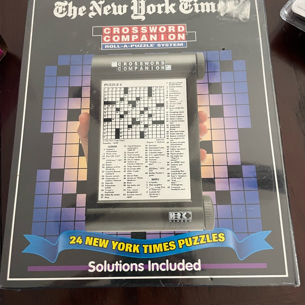New York Times Crossword Companion Puzzle System